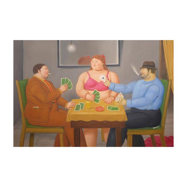Funny Art Fat Dancer Couple Canvas Paintings Print Wall Art Posters and Living Room Mural Wall Picture Home Decor Cuadros No Frame