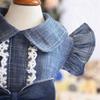 Spring Pet Dog Denim Dress Jeans Skirt Dog Clothes Small Dog Dress Puppy Clothes Dog Cat Dresses Perritas Clothes Pet Supplies