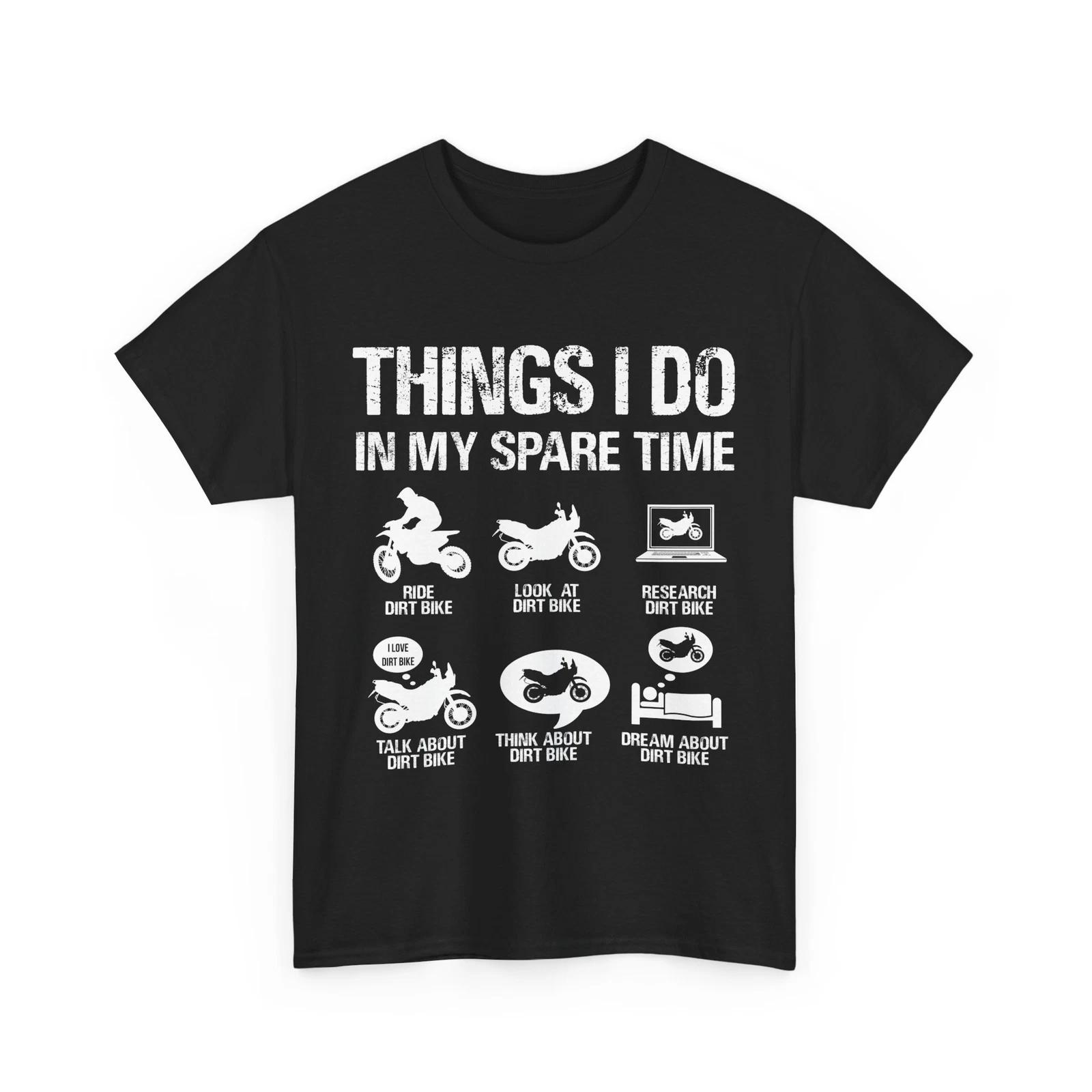 

Motocross Shirt, Things I Do In My Spare Time Bike Rider Shirt, Biking Lover Tee XL