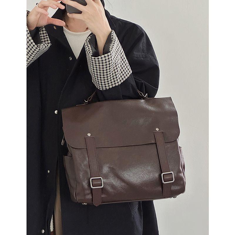 

Новое поступление Рюкзак Женский Рабочий Рюкзак для Рабочей Одежды Большой Вместимости Дорожная Сумка для Ноутбука Повседневный Легче Всего Сочетать Студенческий Кожаный Школьный Рюкзак Curry trumpet