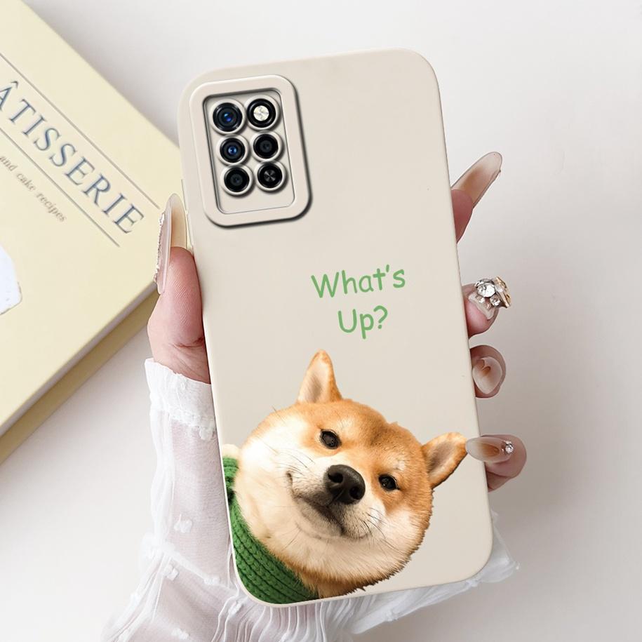 For Infinix Note 10 Pro Case X695 X695D Cover Fashion Painted Soft Silicone Phone Cases For Infinix Note 10 Note10 Pro NFC Funda