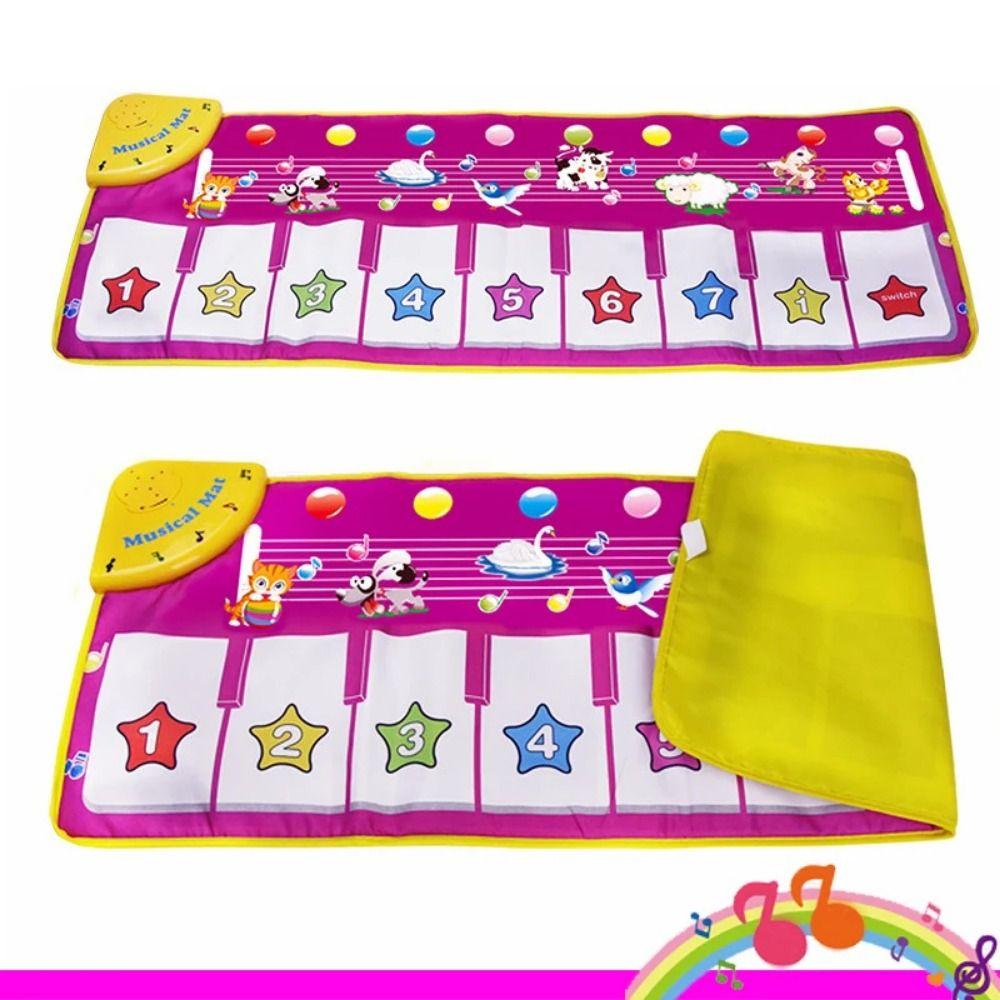 Multifunctional Floor Keyboard Dance Mat Learning Music Electronic Musical Toys  Baby