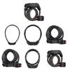 High Security Bicycles Combination Lock Weatherproofed Combination Cable Lock for Cycle Security