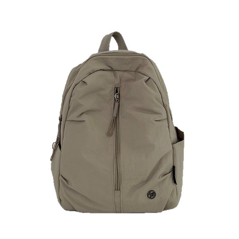 Color Solid Simple Mini Lightweight Nylon Hiking Bag For Outdoor Activities