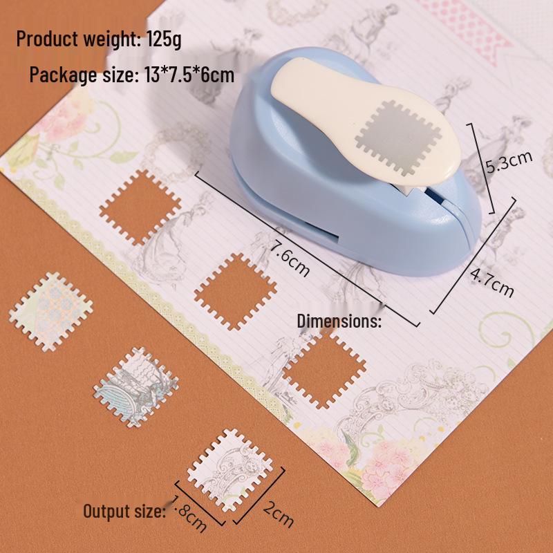 

Efficient Square Embosser: DIY Embossing Tool for Student Planners 2.1*2.6 Stamp (Ultra Labor-Saving)