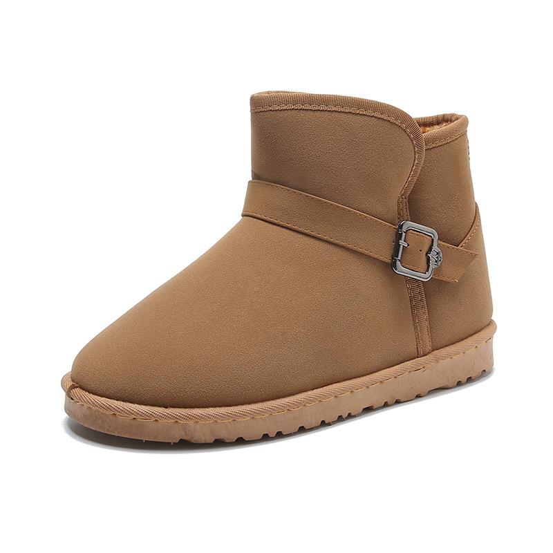 Winter cold-proof new velvet large cotton shoes men's, high-top warm women's snow boots