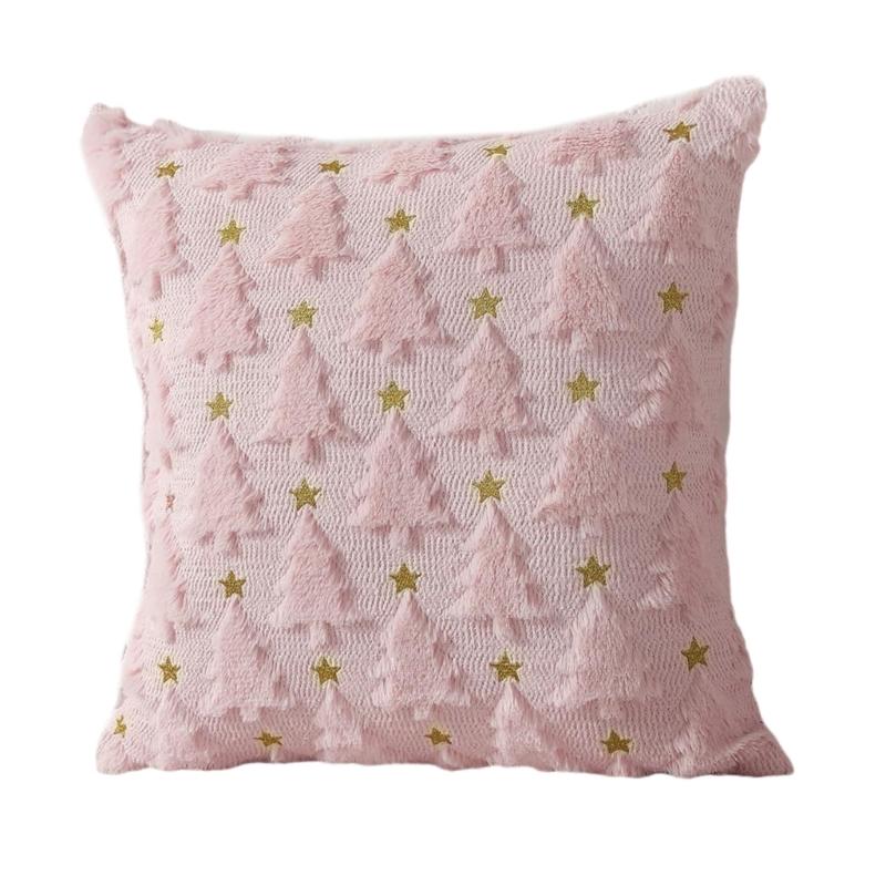 Christmas Throw Pillow Cover 45x45cm, Festival Sofa Chair Cushions Case for Living Room Bedroom