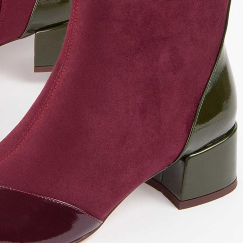 Botín De Tacón Para Mujer. Montevita Yeya 100913