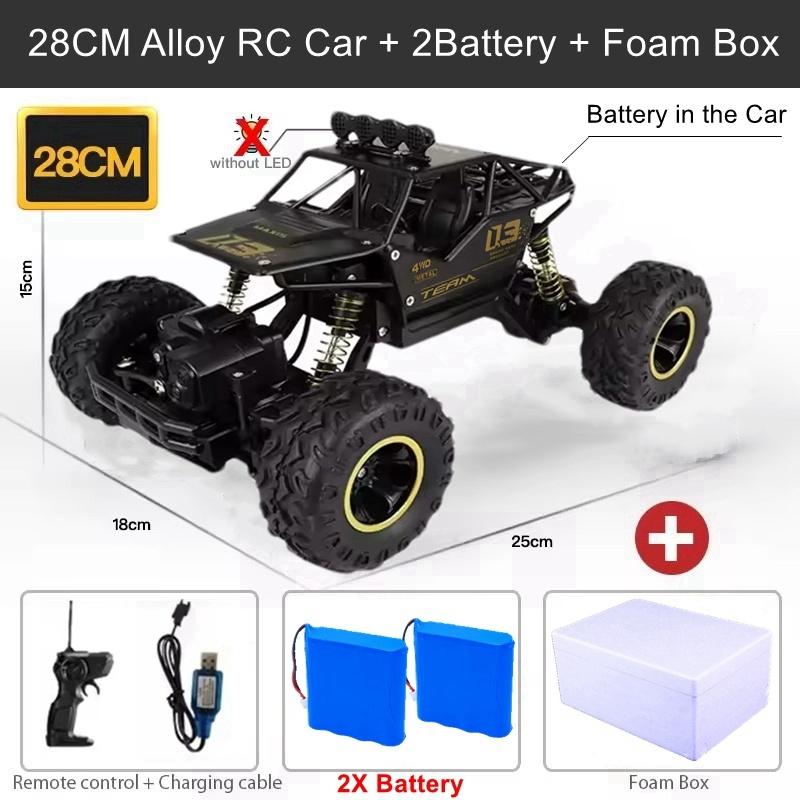 RC Car Remote Control Climbing Vehicle Outdoor All Terrain Off-road Trucks 4WD Racing Drift Cars Toy Gift for Kids Adults