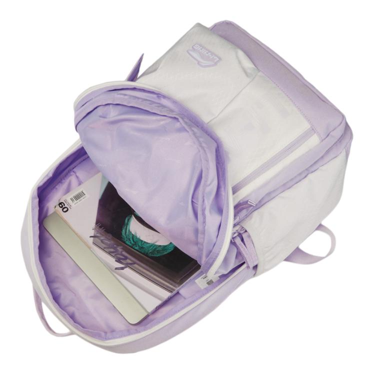 New LiNing Polyester Backpack Unisex Cloud Purple ABSV187-3