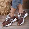 2025 Women's Plus Size Slim Waist Dad Sneakers - Thick Sole Casual Sports Shoes for Spring/Summer