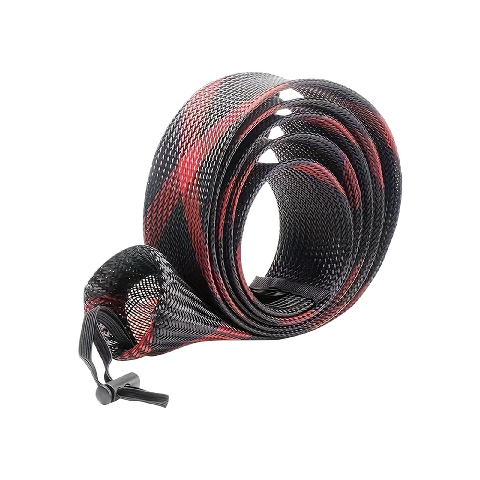 

Носок для удочки Чехол для удочки Чехол для удочки Сетка Защитная сетка Перчатки для удочки Инструменты для спиннинга, удочки для литья, удочки для мускуса, удочки для льда, One Size красный