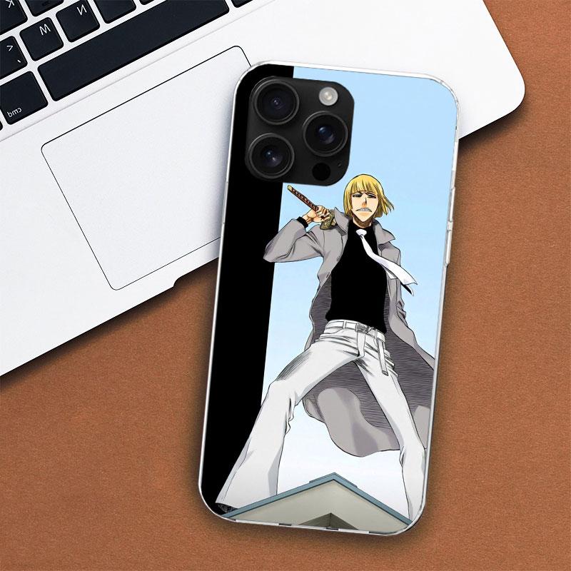 Bleach Shinji Hirako Phone Case For iPhone 11 12 13 Mini 14 15 Plus 17 Air 16 Pro Max 16E 7 8 SE 2020 Customized Print Cover For