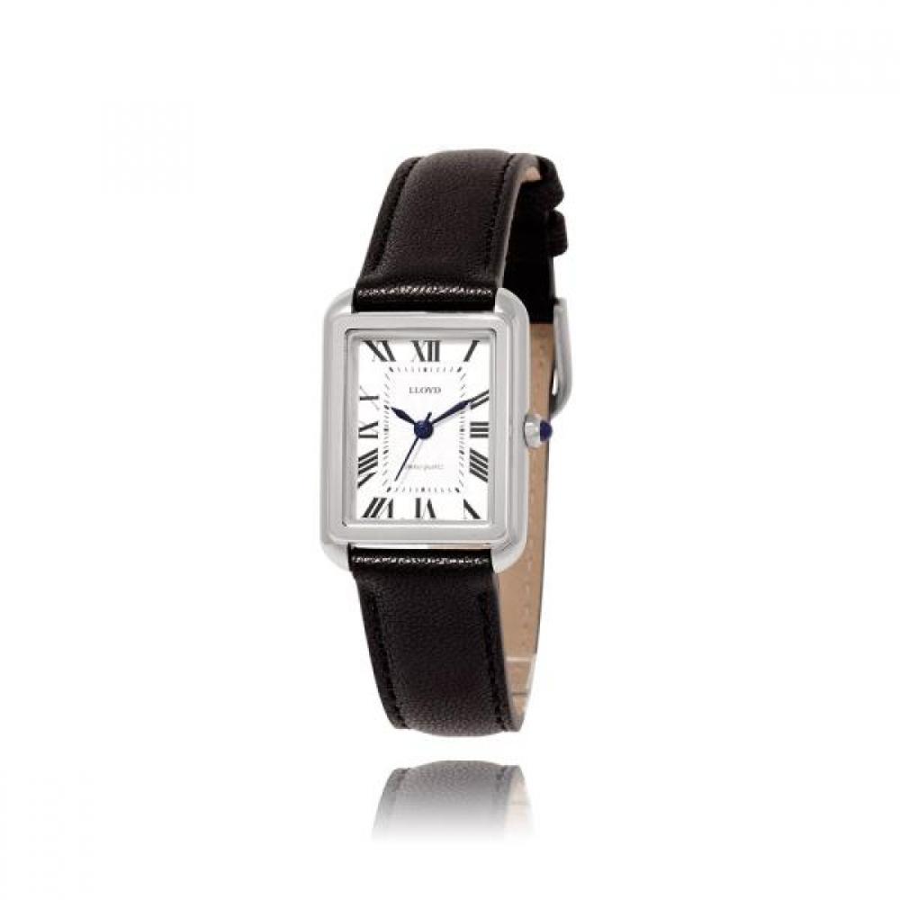 

LLOYD Awesome Square Женские кожаные часы черные LL2G22T05ISB
