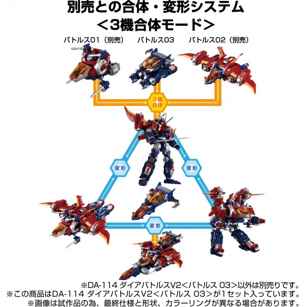 Diaclone Diaclone Da 114 Dia Battles V2  Battles 03 