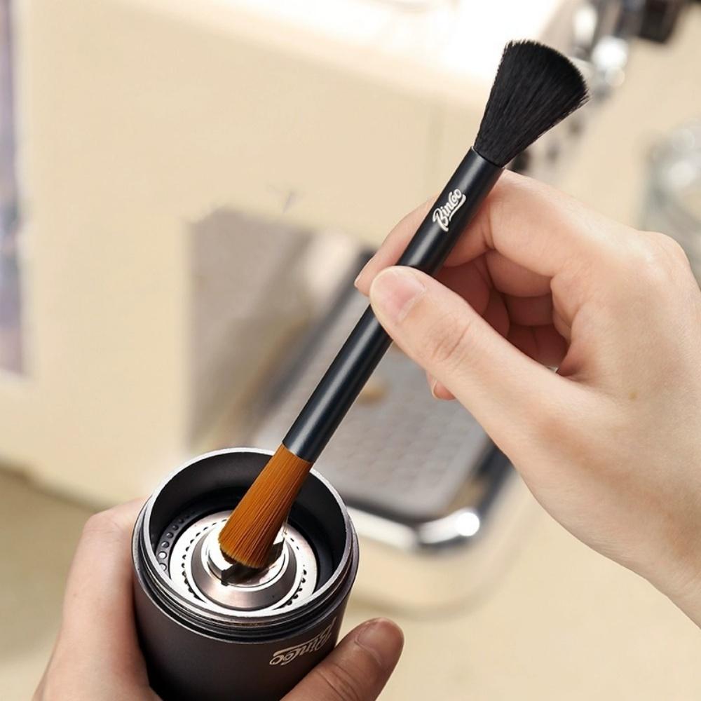 Coffee Grinder Cleaning Brush Dusting Espresso Brush Accessories Cleaner Barista Brush Machine Cleaning Tool for Bean Grain