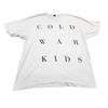 Kalter Krieg Kinder T-Shirt Herren XL Weiß Hold My Home 2015 Tour Grafik Band T-Shirt Unisex T-Shirt