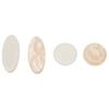Saxophone Key Buttons Inlays Part 9 Pcs Beige Easy To Install