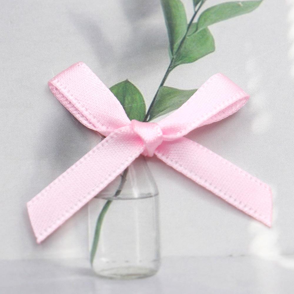 0,6 cm polyesterová stuha, ručně vázaná malá mašle, DIY oděvní doplňky, barevná popruhová mašle