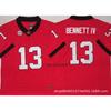 Mens Cotton Blend Rugby Jersey With Embroidered Number 1 Bulldog Team Uniform Football Sports