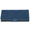 Classic PU Leather Wallet Card Flip Case Magnetic Buckle Phone Cover Shell for Iphone 13Blue