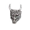 New Dark Style Bull Head Ghost Mask Ring - Trendy and Cool Personality Series