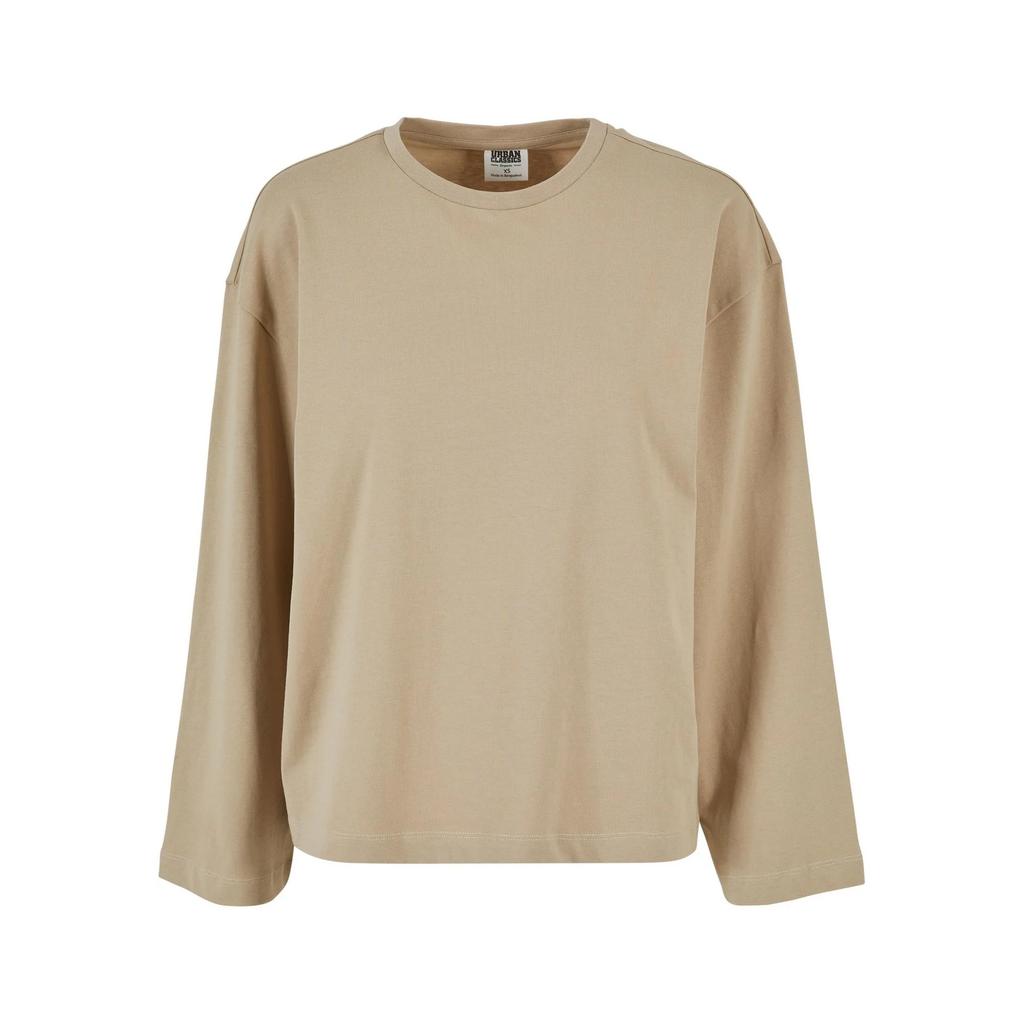 Urban Classics Womens/Ladies Organic Cotton Oversized Long-Sleeved T-Shirt