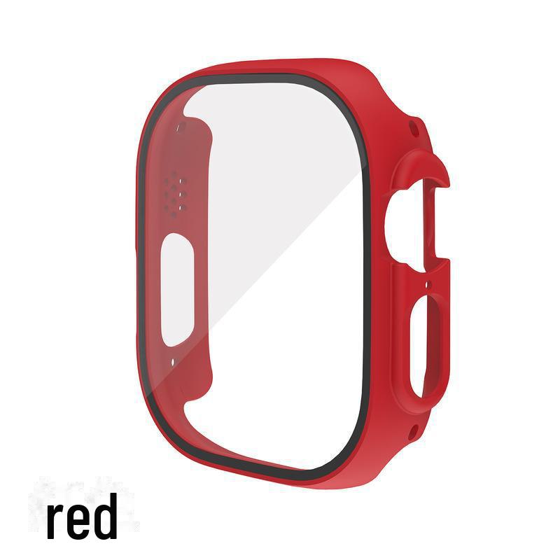 Apple Watch S10/8/76543SE Protective Case: PC Spray Shell Film