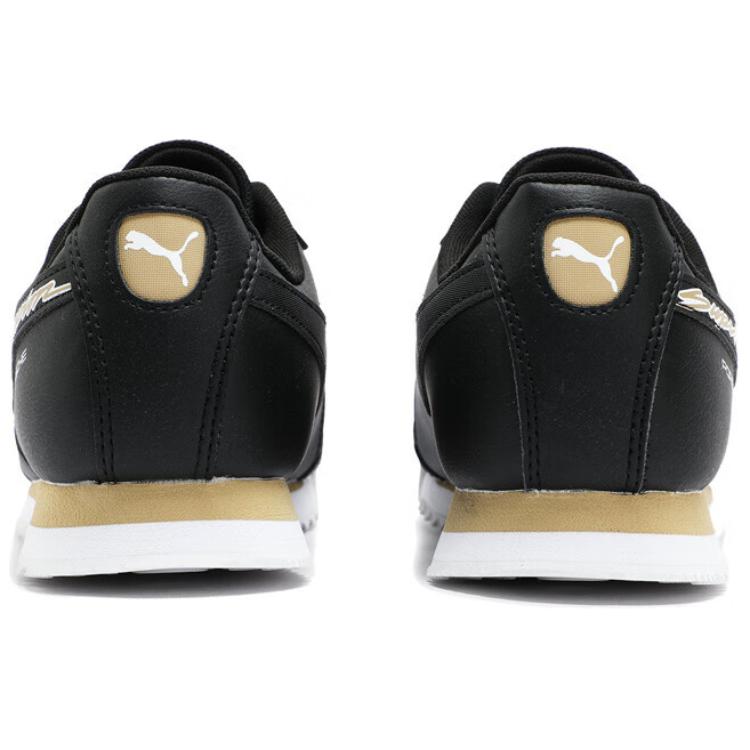 Puma Pl Roma Via Comfortable Fashion Low-Top Lifestyle Shoes Unisex sneaker Black 307730-01