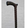 Christmas Hand Head Carved Wooden Walking Stick Designer Style Cane Best Gift