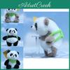 Breloc Jucărie de Pluș Panda Adorabilă Pentru Accesoriu Rucsac Drăguț Cu Umplutură Moale din Bumbac PP