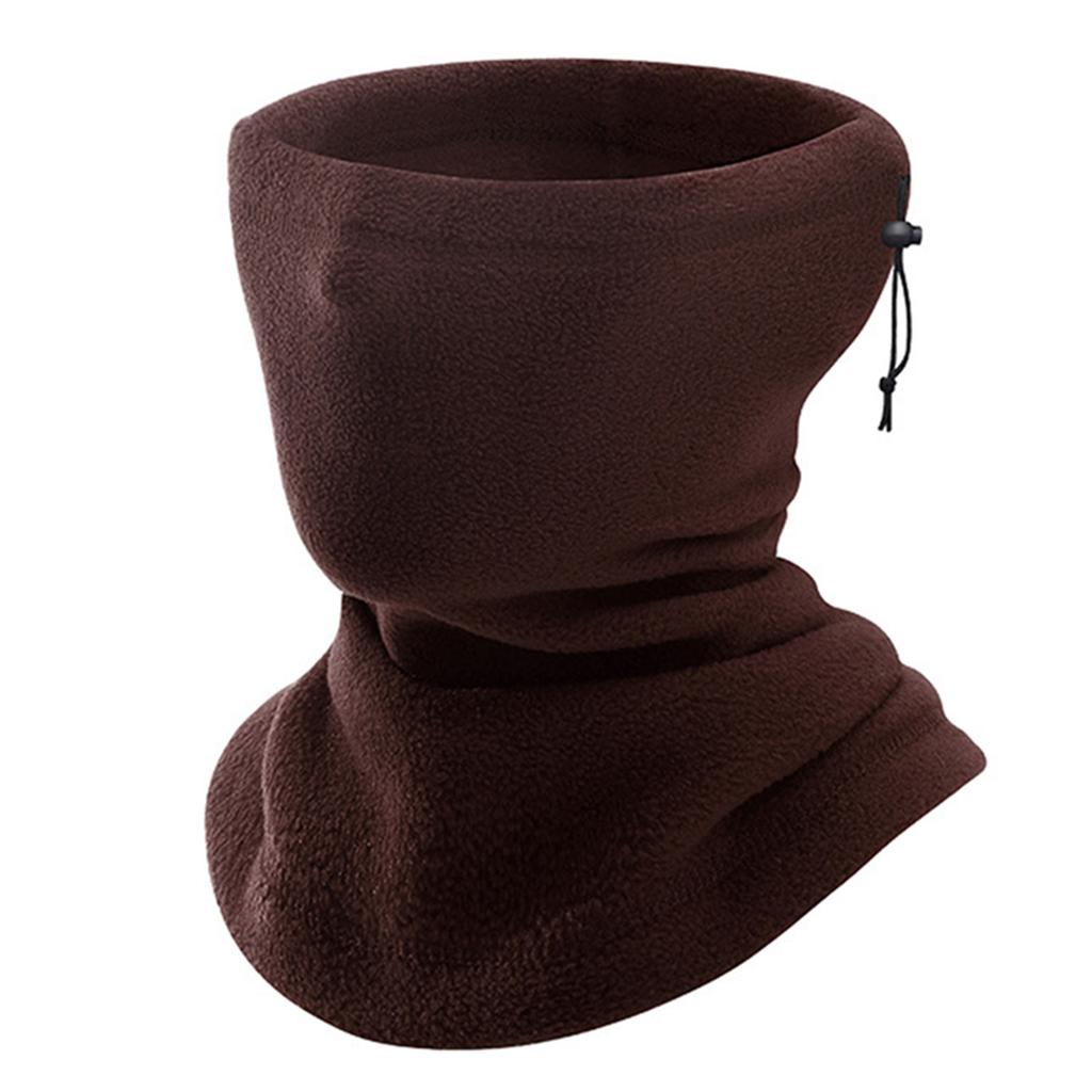 Winter Windproof Ski Mask Drawstring Neckerchief Warming Face Cover Light Breathable For Outdoor Ski Skate Climbing