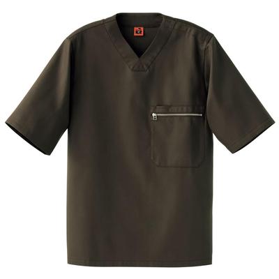Seven Uniform QA7368-6 Coat/Half-Duty, Brown, Size 3L