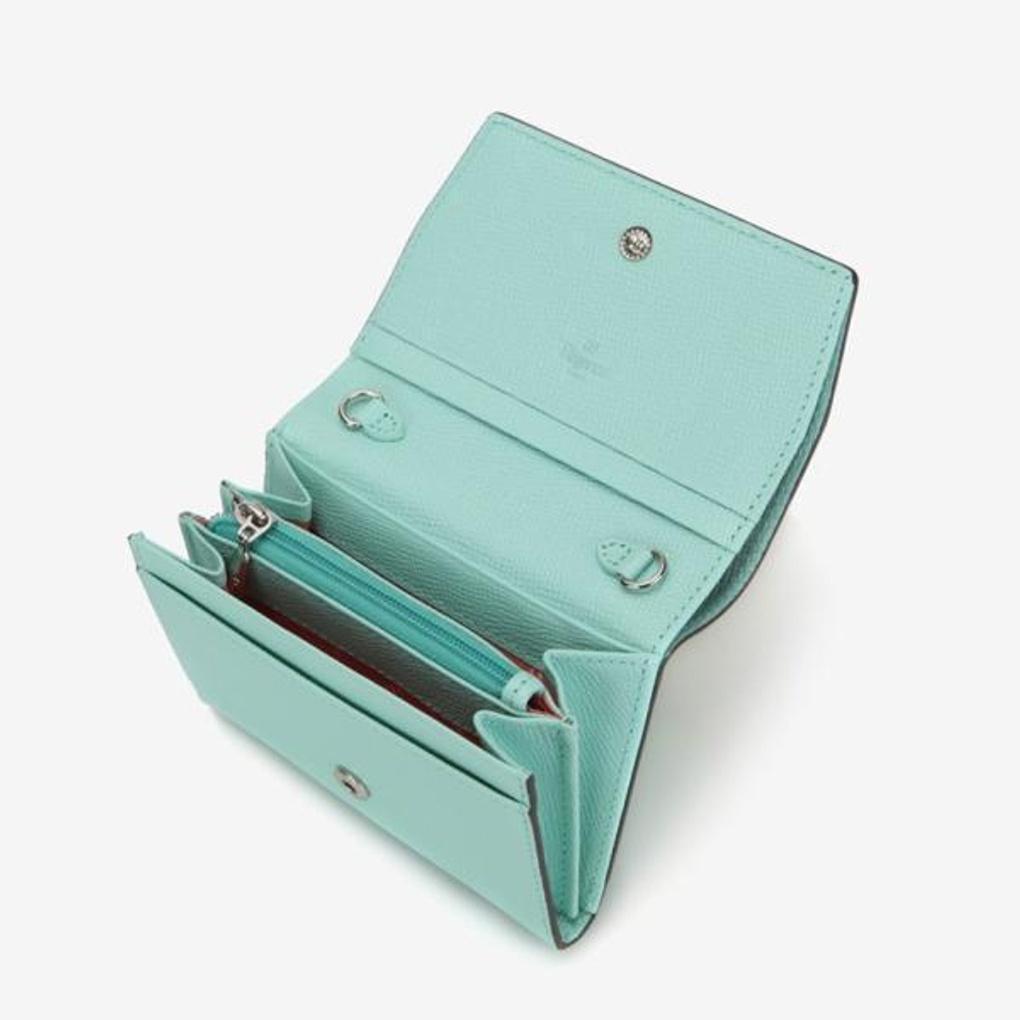 ELÉGANCE Women's Bli Calfskin Half Wallet_BOSW01CM