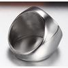 Men's titanium Masonic Ring punk style ring men's accessories