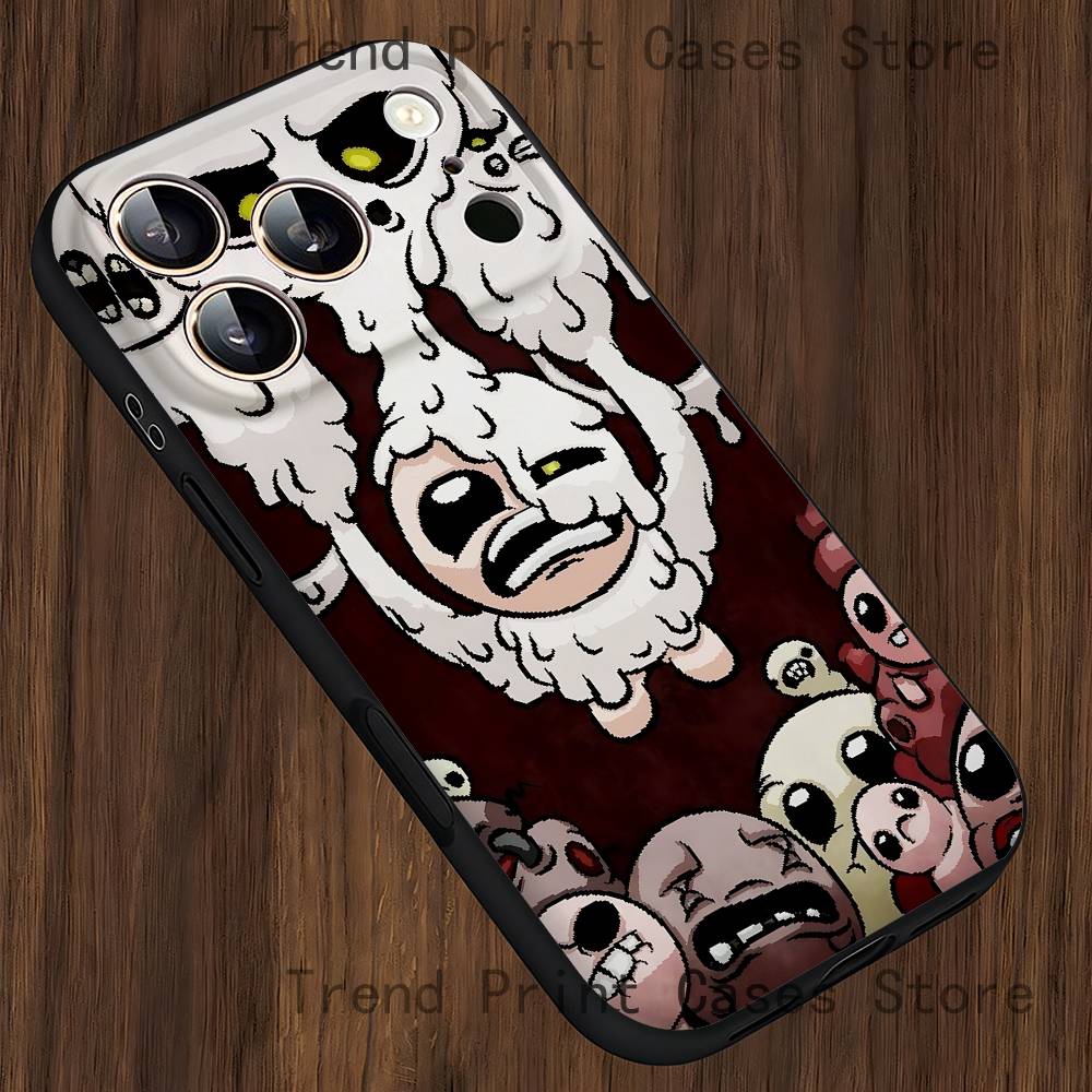 The B-Binding of I-Isaac Phone Case For iPhone 15,16,17,13,14,11,12,Pro,Max,Plus,E,Air,Mini Protect Shell