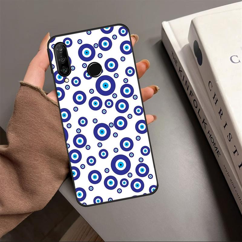 Evil Eye For Huawei Nova 10 9 SE Y91 Y61 Y90 Y70 Y60 Y72 12s 12i 11i 7i 8i P60 Pro P30 P40 Lite Case