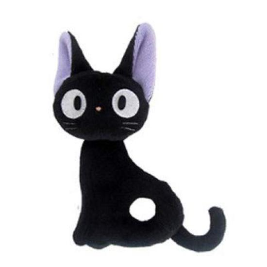 Studio Ghibli Delivery Service Jiji Rattle Plush Toy Kiki s (15cm tall)