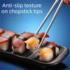 5 Pairs Mold-resistant Stainless Steel Dragon Patter Chopsticks Sushi Chopsticks  Home