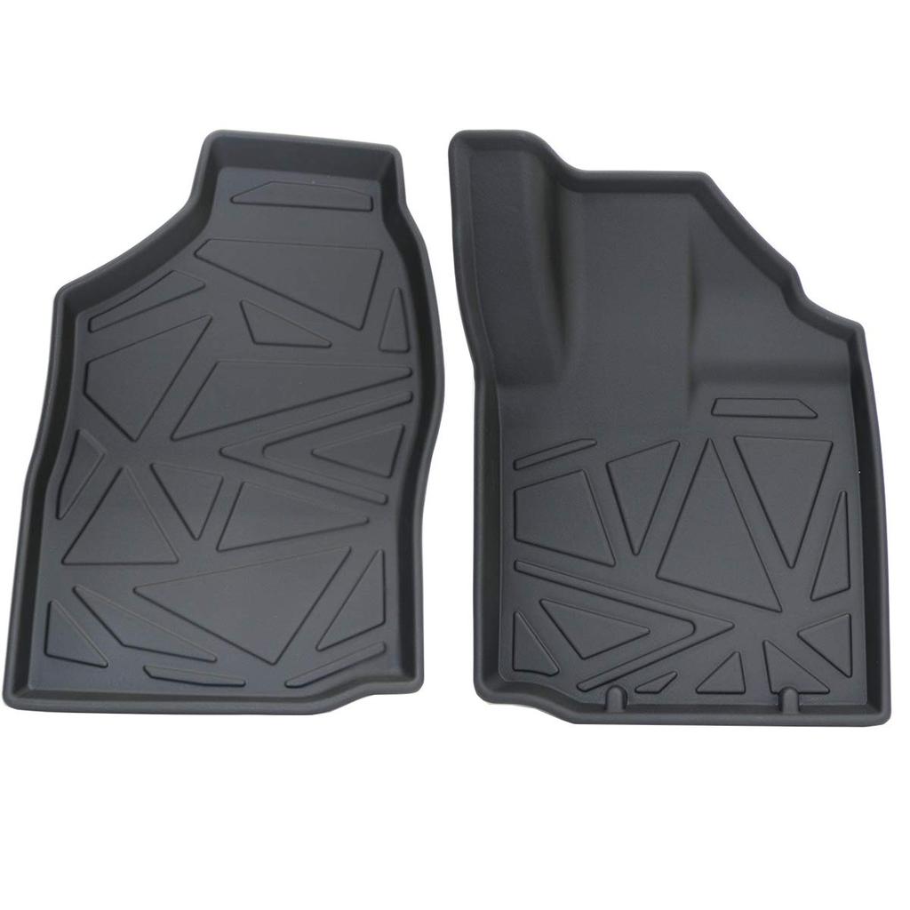 TOYOTA RAIZE A200 Series Exclusive Floor 3D Rubber Hard Driver and Passenger Front Waterproof Mats, Type, 2-Piece Set,