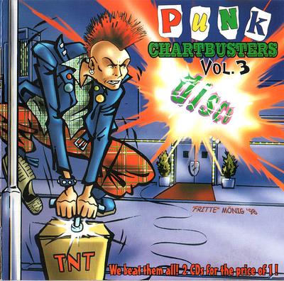 CD VARIOUS - Punk Chartbusters Vol. 3 WRR059,SC05 Wolverine Record 1998 Germany Rock Used