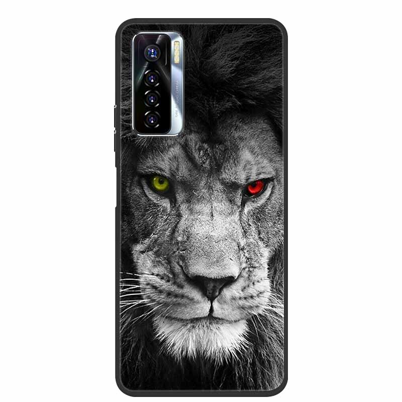 For Tecno Camon 17 Pro Cases 17P 17 Soft TPU Silicone Phone Cover for Tecno Camon 17P Back Cover Bumper Fundas Camon17 CG7n Capa