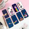 Cute Nyan Cat Phone Case Silicone Soft For IPhone 17,16,15,14,13,12,11,XS,Plus Pro Max