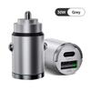 New 100W Car Charger Lighter PD Fast Charging For IPhone QC3.0 Mini USB Type C Mini Car Phone Charger For Samsung Huawei 2025