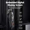 Digital Display Electric Hair Clipper for Home and Salon Use: Cross-Border Styling, Balding, and Carving