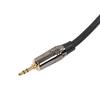 3.5mm 1Celsius8 Inch Male To Dual 6.35mm 1Celsius4 Inch TS Male Cable Stereo 1Celsius4 To 1Celsius8 Cable for Amplifier Mixer