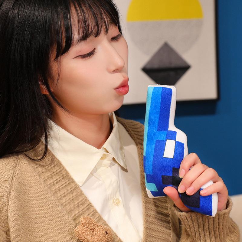 18/60CM Plush Gun Toys Stuffed Soft Pistol Doll Machine Gun Submachine Gun Plush Pillow
