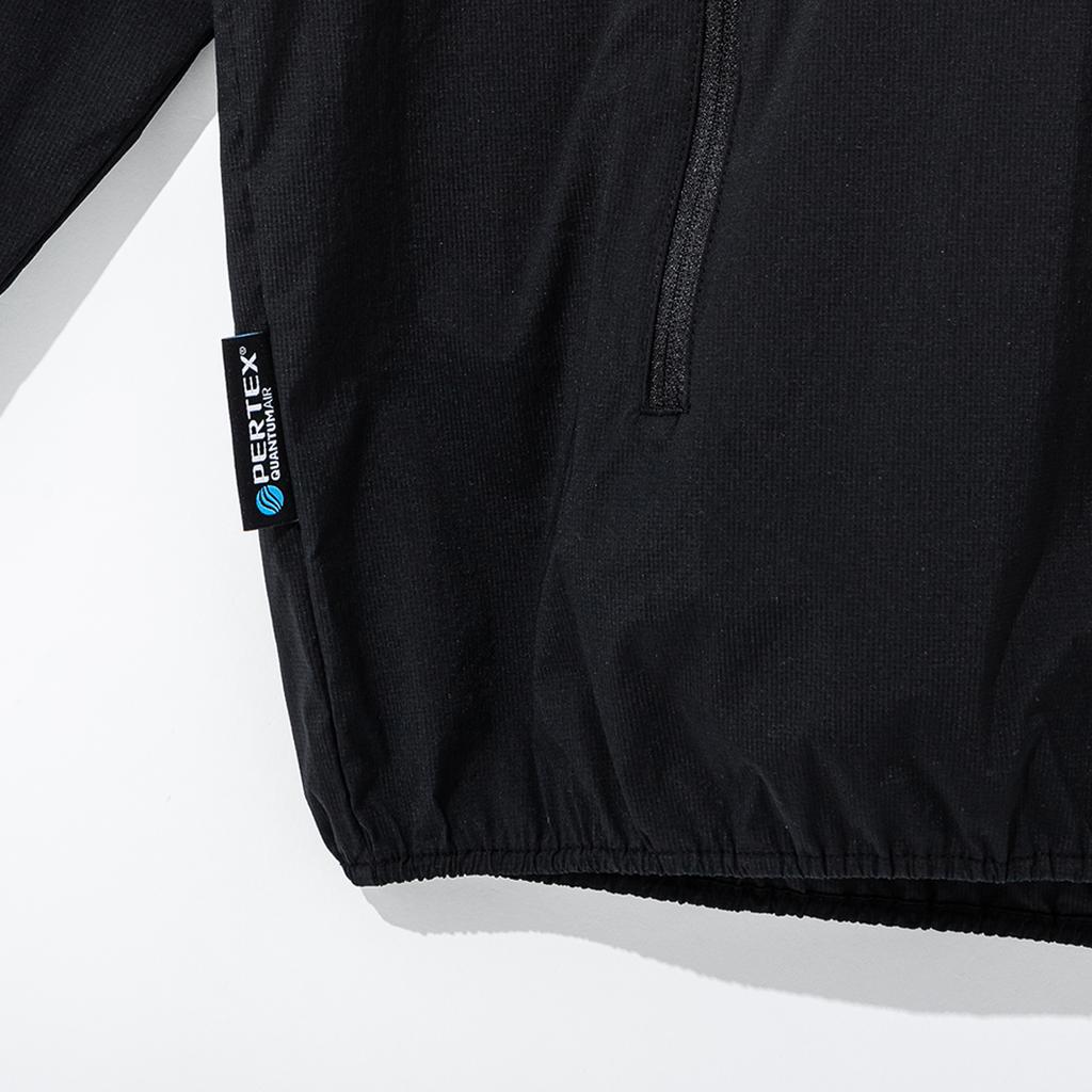 New Era Ss22 Half-Zip Hooded Jacket Men Jackets Black 13086460