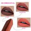 Personalized Waterproof Matte Lipstick Duo - Long-Lasting, Color-Locking, No Logo