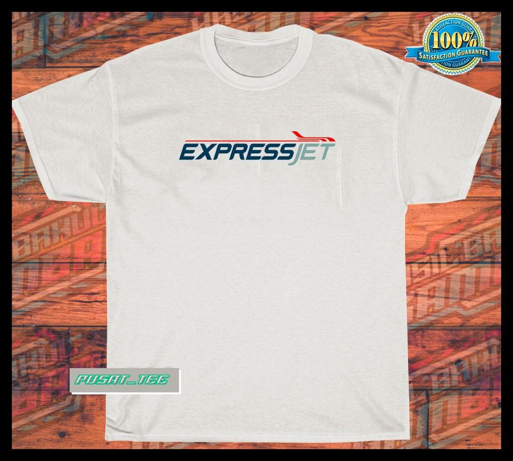 New ExpressJet Airlines  Logo american funny t shirt SIZE S-5XL Unisex T-Shirt S